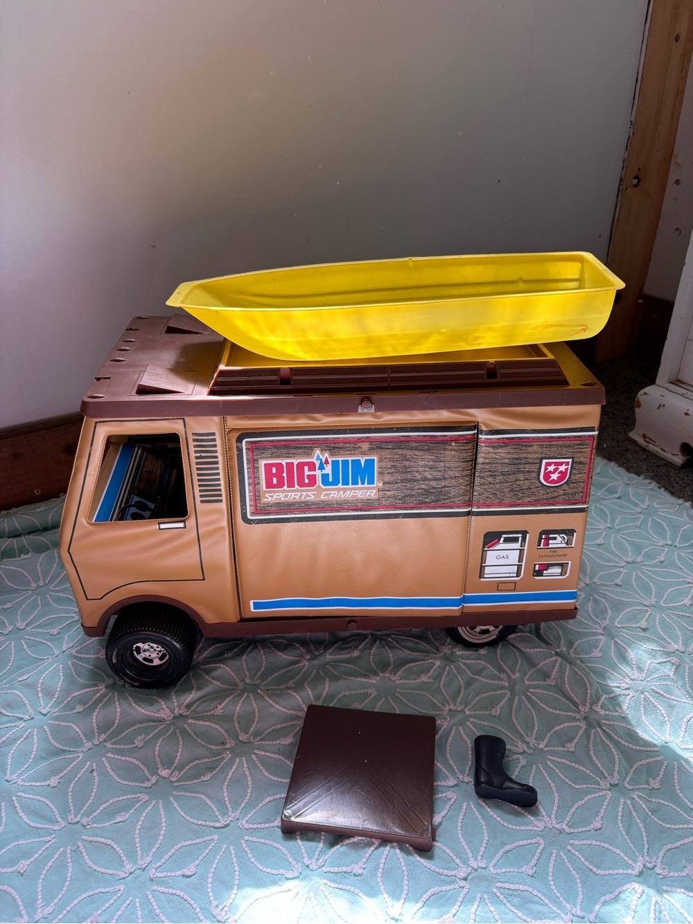 Vintage Mattel Big Jim Sports Camper play set 1971
